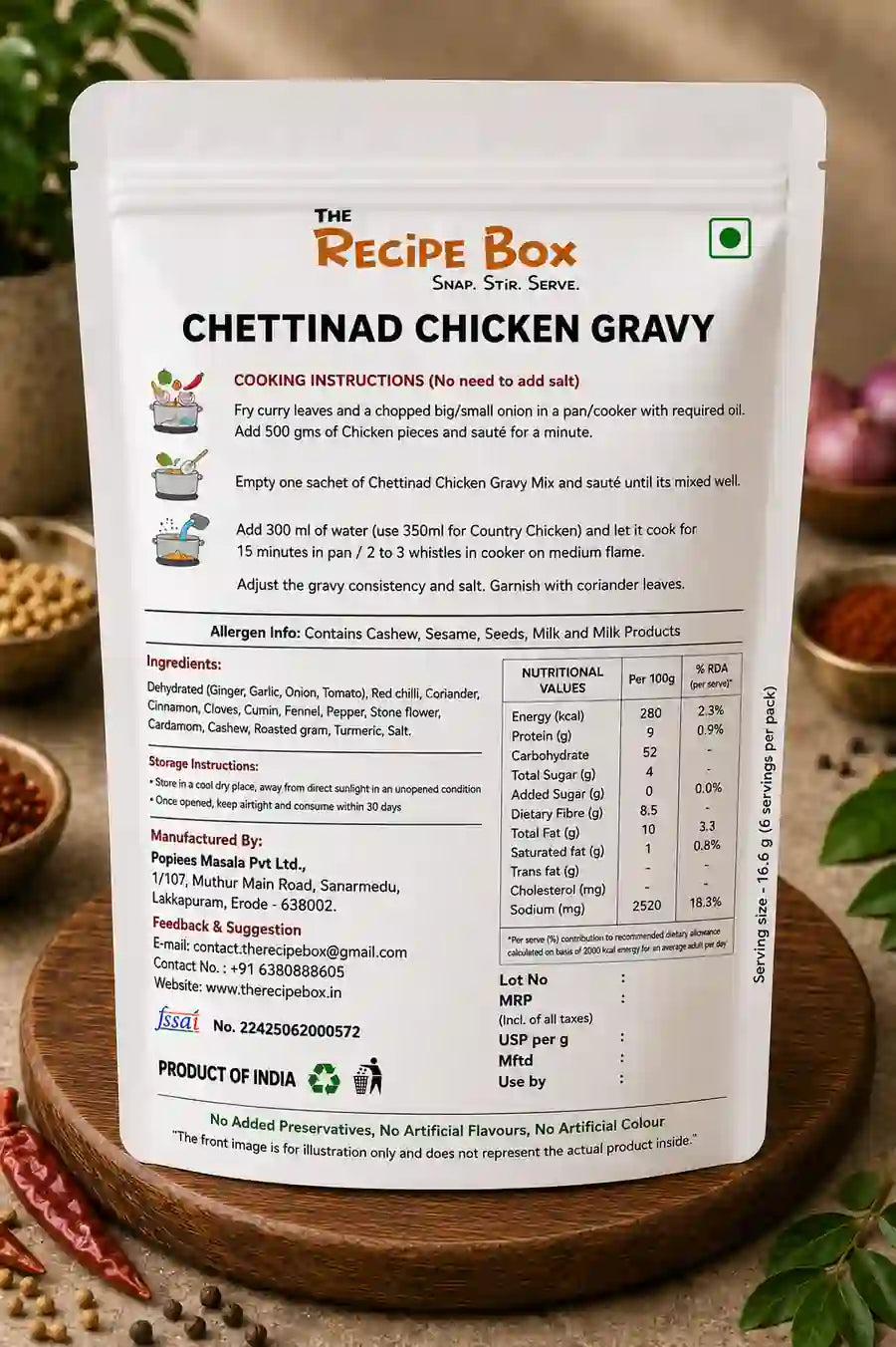 CHICKEN CHETTINAD MASALA
