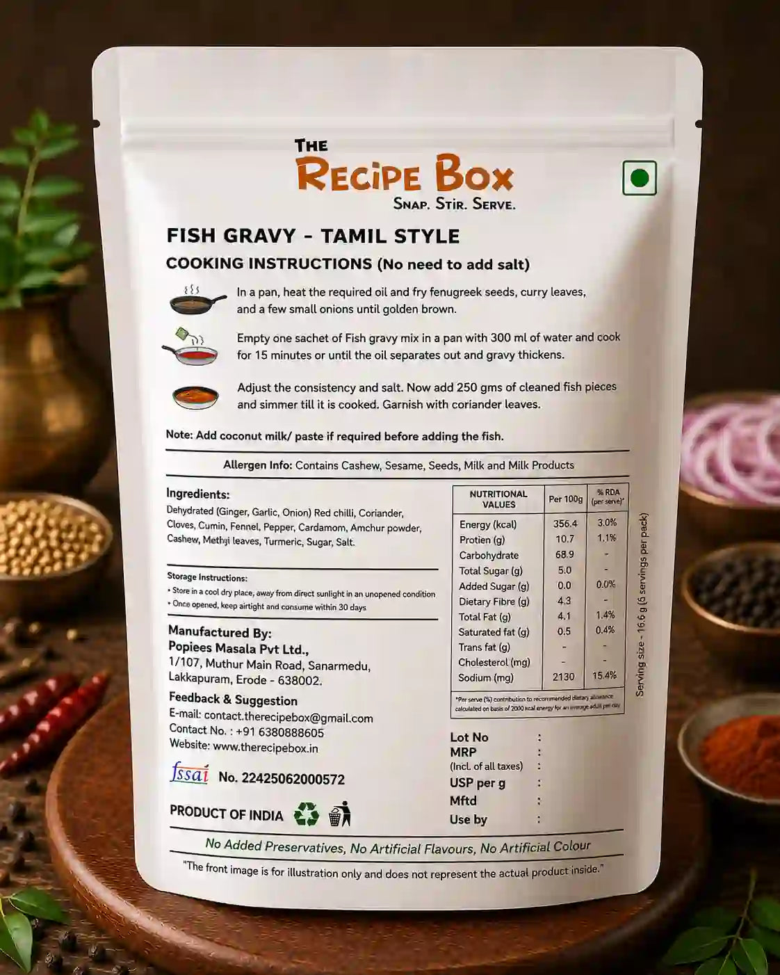 TAMIL STYLE FISH GRAVY