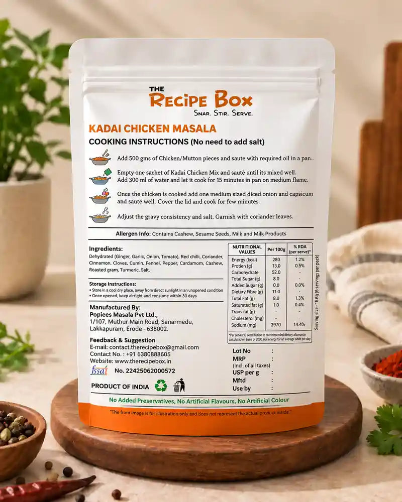 KADAI CHICKEN MASALA