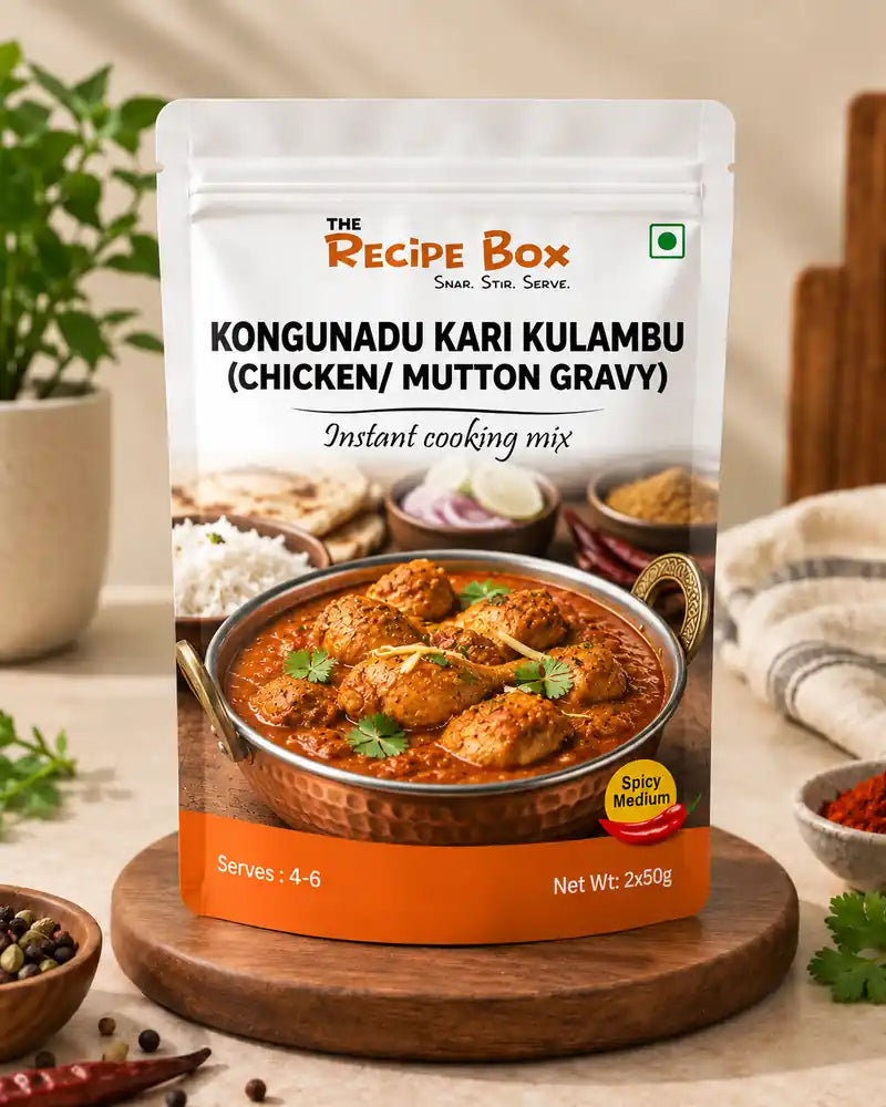 KONGUNADU KARI KULAMBU ( CHICKEN / MUTTON GRAVY)