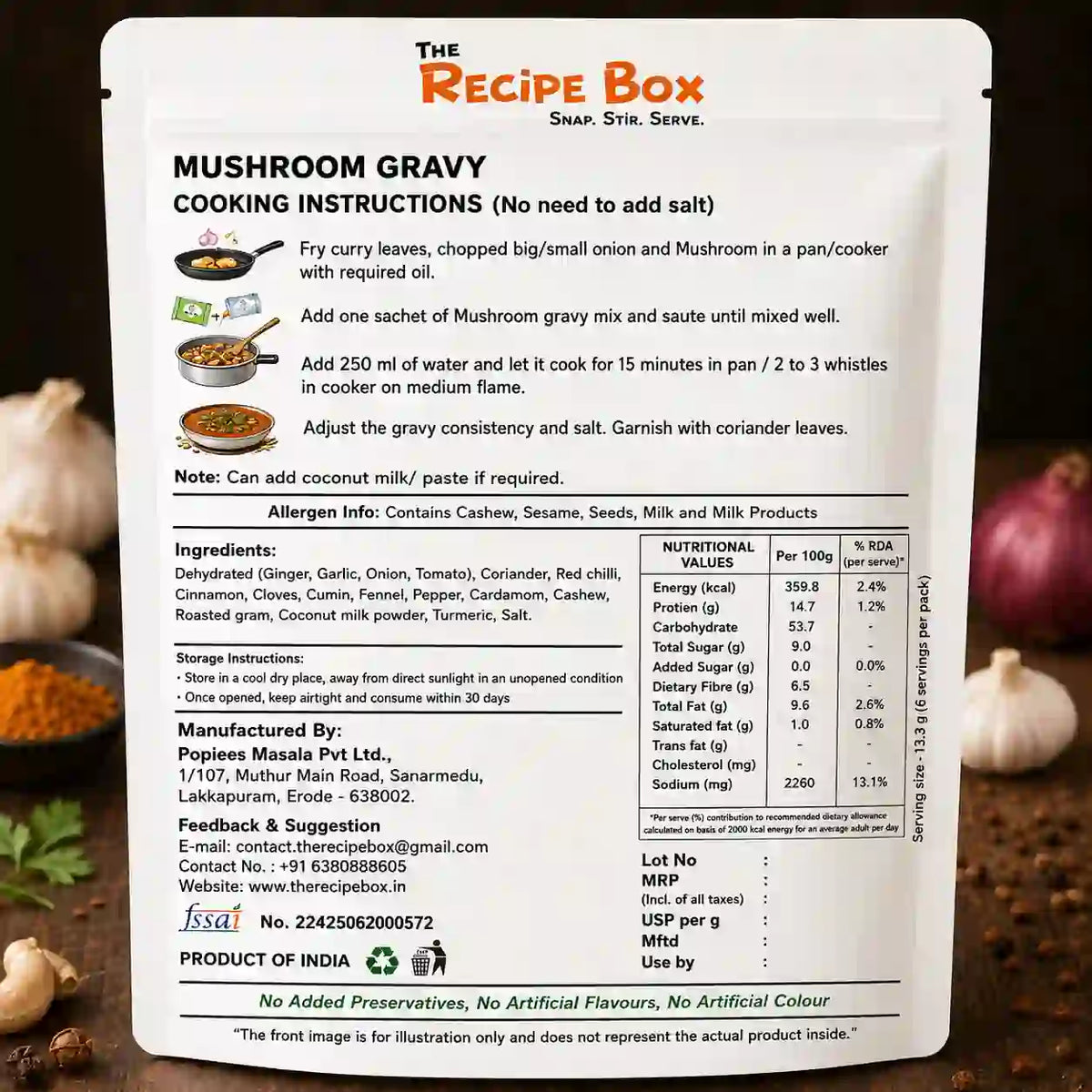 MUSHROOM GRAVY