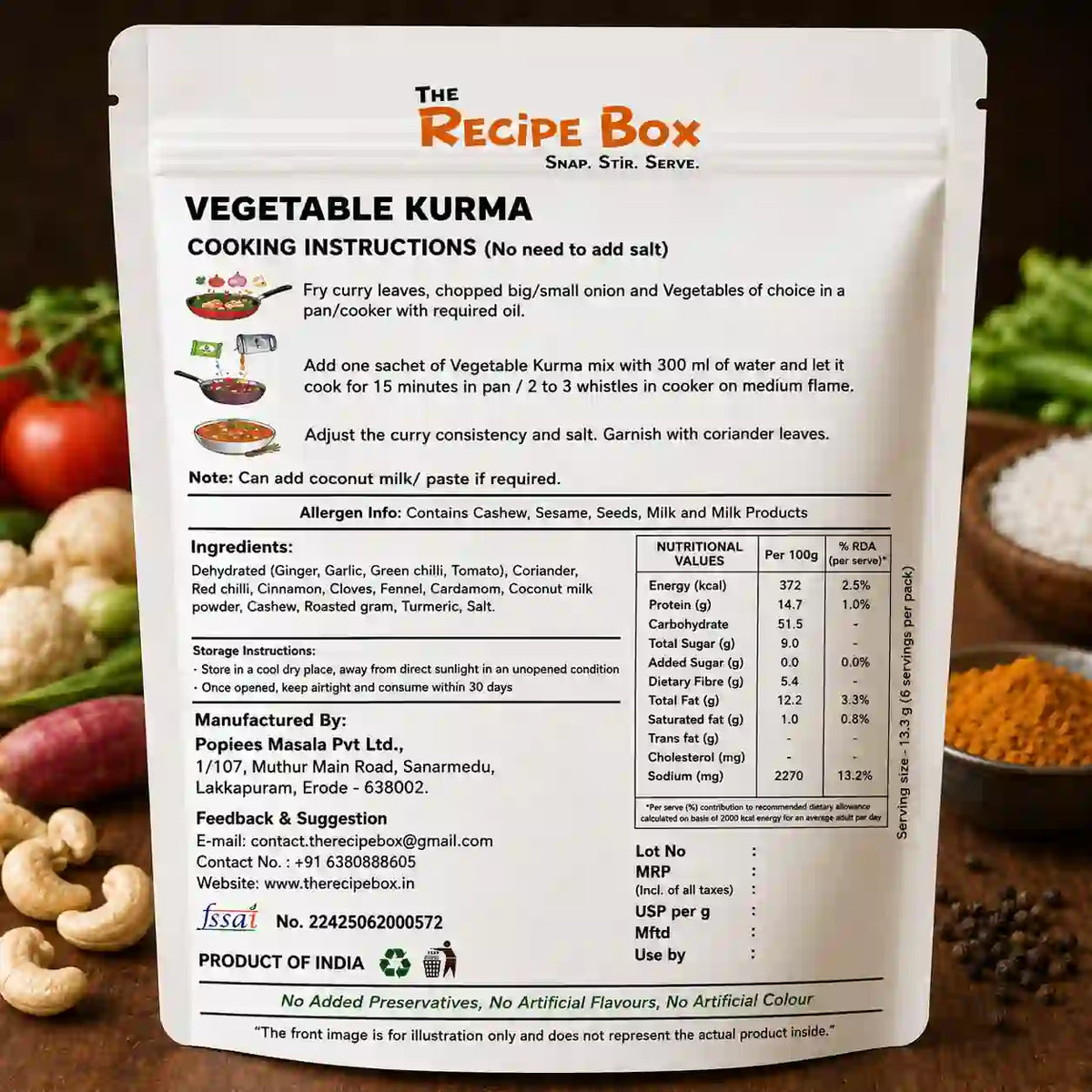 VEGETABLE KURMA
